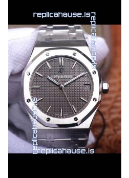Audemars Piguet Royal Oak 41MM Grey Dial 904L Steel Grey Dial - 1:1 Mirror Replica