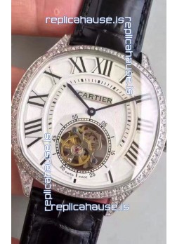 Drive De Cartier 1:1 Mirror Replica Watch with Tourbillon Movement