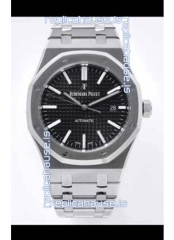 Audemars Piguet Royal Oak 41MM Black Dial 904L Steel CALIBRE 4302 Movement 1:1 Mirror Replica