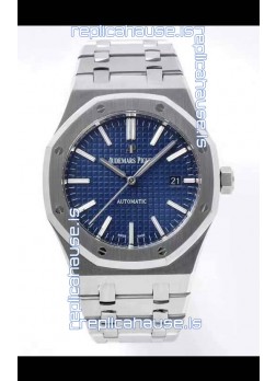 Audemars Piguet Royal Oak 41MM Blue Dial 904L Steel CALIBRE 4302 Movement 1:1 Mirror Replica