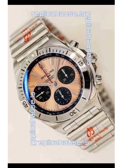 Breitling Chronomat B01 42 Edition Swiss 904L Steel Casing Copper Dial 1:1 Mirror Replica Watch