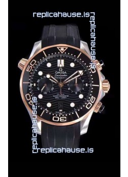 Omega Seamaster Co-Axial Master Chronometer Chronograph Rose Gold 44MM 1:1 Mirror Replica