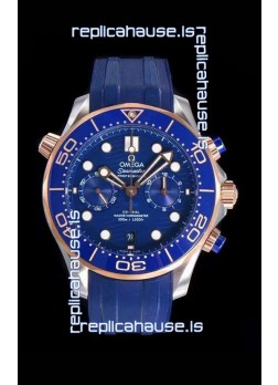 Omega Seamaster Co-Axial Master Chronometer Chronograph Rose Gold 44MM 1:1 Mirror Replica