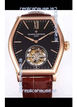 Vacheron Constantin Malte Tourbillon 1:1 Mirror Quality Rose Gold Swiss Replica Watch 