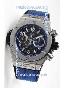 Hublot Big Bang Unico Titanium Blue 1:1 Mirror Edition Swiss Replica Watch