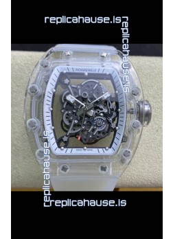 Richard Mille RM35-02 Transparent Casing Swiss Replica Watch 
