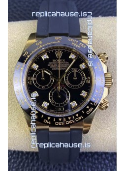 Rolex Cosmograph Daytona 116518LN Yellow Gold Original Cal.4130 Movement - 904L Steel Watch