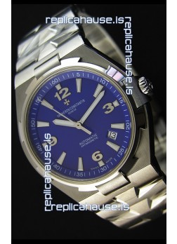 Vacheron Constantin Overseas Blue Dial Swiss Replica Watch  