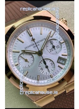 Vacheron Constantin Overseas Chronograph Yellow Gold in Steel Dial 1:1 Mirror Replica