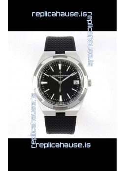 Vacheron Constantin Overseas 1:1 Mirror Swiss Replica Watch in Black Dial