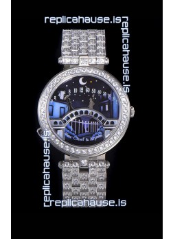 Van Cleef & Arpels Lady Arpels Pont des Amoureux Watch in Swiss Automatic Movement