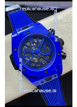 Hublot Big Bang Unico Blue PVD 1:1 Mirror Edition Swiss Replica Watch