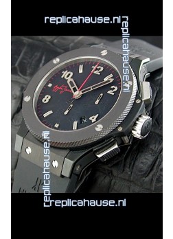 Hublot Ayrton Senna Swiss Replica Watch in Black