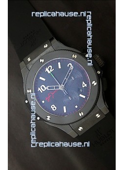 Hublot Ayrton Senna Swiss Watch in PVD Case