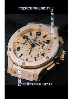 Hublot Big Bang Swiss Matte Limited Edition Watch Pink Gold Case