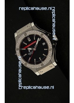 Hublot Luna Rossa Swiss Quartz Watch in Diamond Plated