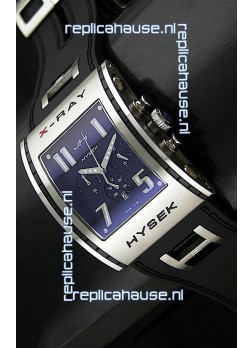 Jorg Hysek X- Ray Japanese Replica Watch in Blue Dial
