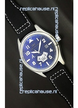 IWC Schaffhausen Japanese Replica Watch in Black Dial