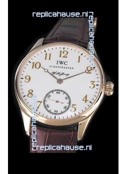 IWC Portuguese Swiss Watch in Rose Gold Casing