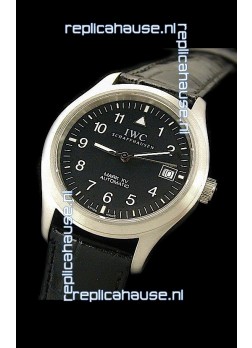 IWC Pilot MARK-XV Swiss Replica Watch in Black