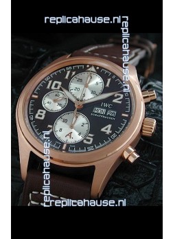 IWC Exupery Edition Swiss Replica Watch in Black Dial