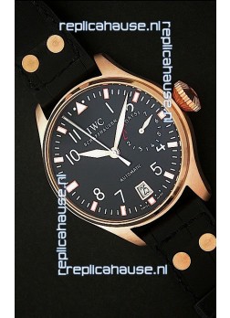 IWC Tournenu one Out of 50 Swiss Replica Watchin Rose Gold Casing