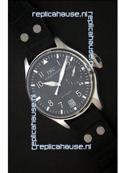 IWC Die Grosse Fliegeruhr Swiss Replica Watch in Brown Strap