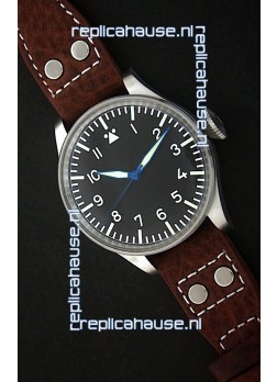IWC Pilot Automtaic Swiss Replica Watch in black Dial
