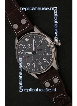 IWC Die Grosse Fliegeruhr Swiss Replica Watch in Dark Grey Dial 
