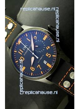 IWC Die Grosse Fliegeruhr Swiss Replica Watch in Black Dial