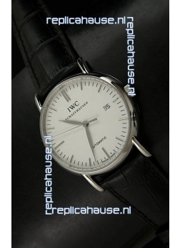 IWC Portofino Swiss Watch in White Dial