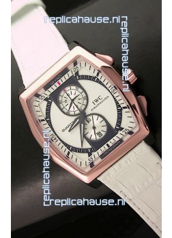 IWC Schaffhausen Japanese Replica Watch in pink Gold Casing