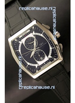 IWC Schaffhausen Japanese Replica Watch in Black Dial