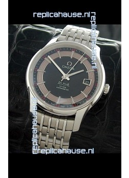 Omega De Ville Hour Vision Watch in Stainless Steel