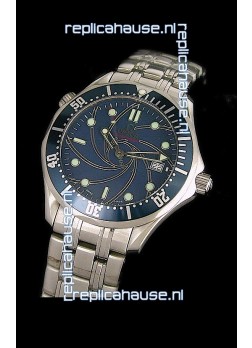 Omega Seamaster 007 Swiss Watch in Blue Dial