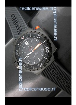 Omega Seamaster Ploprof Swiss Watch in Black Strap