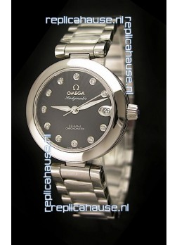 Omega Deville Ladymatic Chronometer Swiss Automatic Watch - 1:1 Mirror Replica 