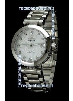 Omega Deville Ladymatic Chronometer Swiss Automatic Watch - 1:1 Mirror Replica 