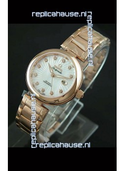 Omega Deville Ladymatic Co-Axial Chronometer Swiss Replica Watch