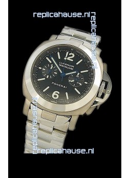 Panerai Luminor Tantalium Swiss Lemania Watch in Steel