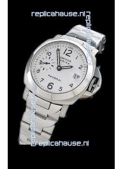Panerai Luminor Marina 40MM Swiss Watch in Steel Strap