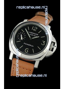 Panerai Luminor Marina Pam111 Swiss Watch - Super Luminous Hour Markers