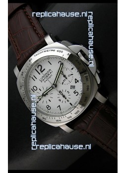 Panerai Luminor Daylight Edition Swiss Watch White Dial - 1:1 Mirror Copy Watch