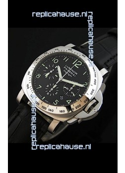 Panerai Luminor Daylight Swiss Watch in Steel - 1:1 Mirror Replica