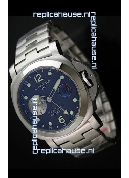 Panerai Luminor GMT Swiss Automatic Watch in Black Dial