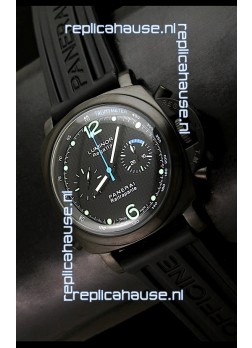 Panerai Luminor Regatta Flyback Swiss Watch PVD Casing