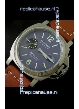 Panerai Luminor Marina Swiss Automatic Watch in Blue Dial