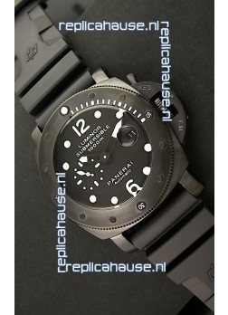 Panerai Luminor Submersible 1000M Japanese Automatic Watch in PVD Coating