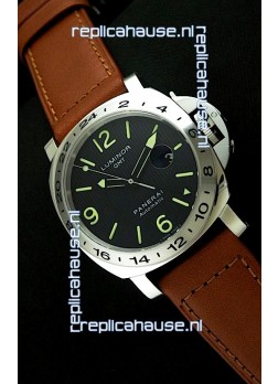 Panerai PAM029M Luminor GMT Swiss Watch - 1:1 Ultimate Mirror Replica