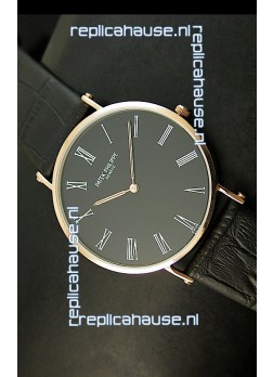 Patek Philippe Calatrava Ulta-Thin Japanese Replica Watch - 4MM Thick